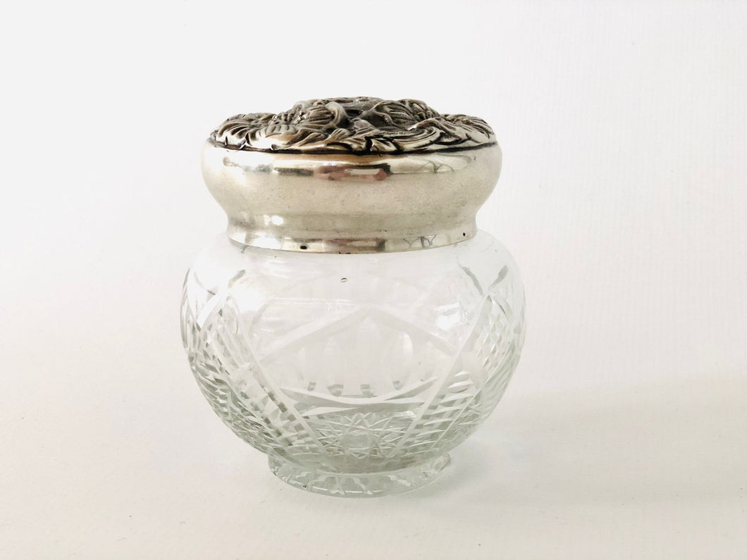 Crystal Rose Jar